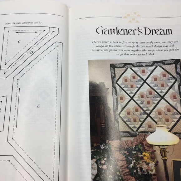 Oxmoor House Small Quilts The Vanessa-Ann Collection Patterns Designs Hardbound - Picture 3 of 11